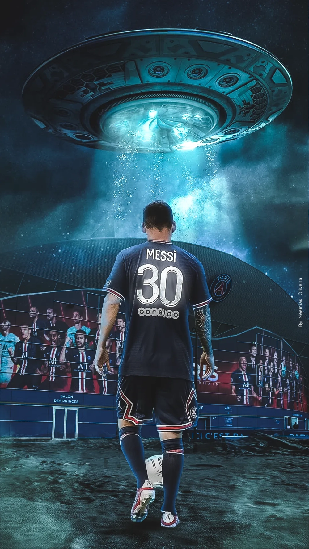 Tổng hợp ảnh nền Messi PSG chất lượng cao, miễn phí tải về