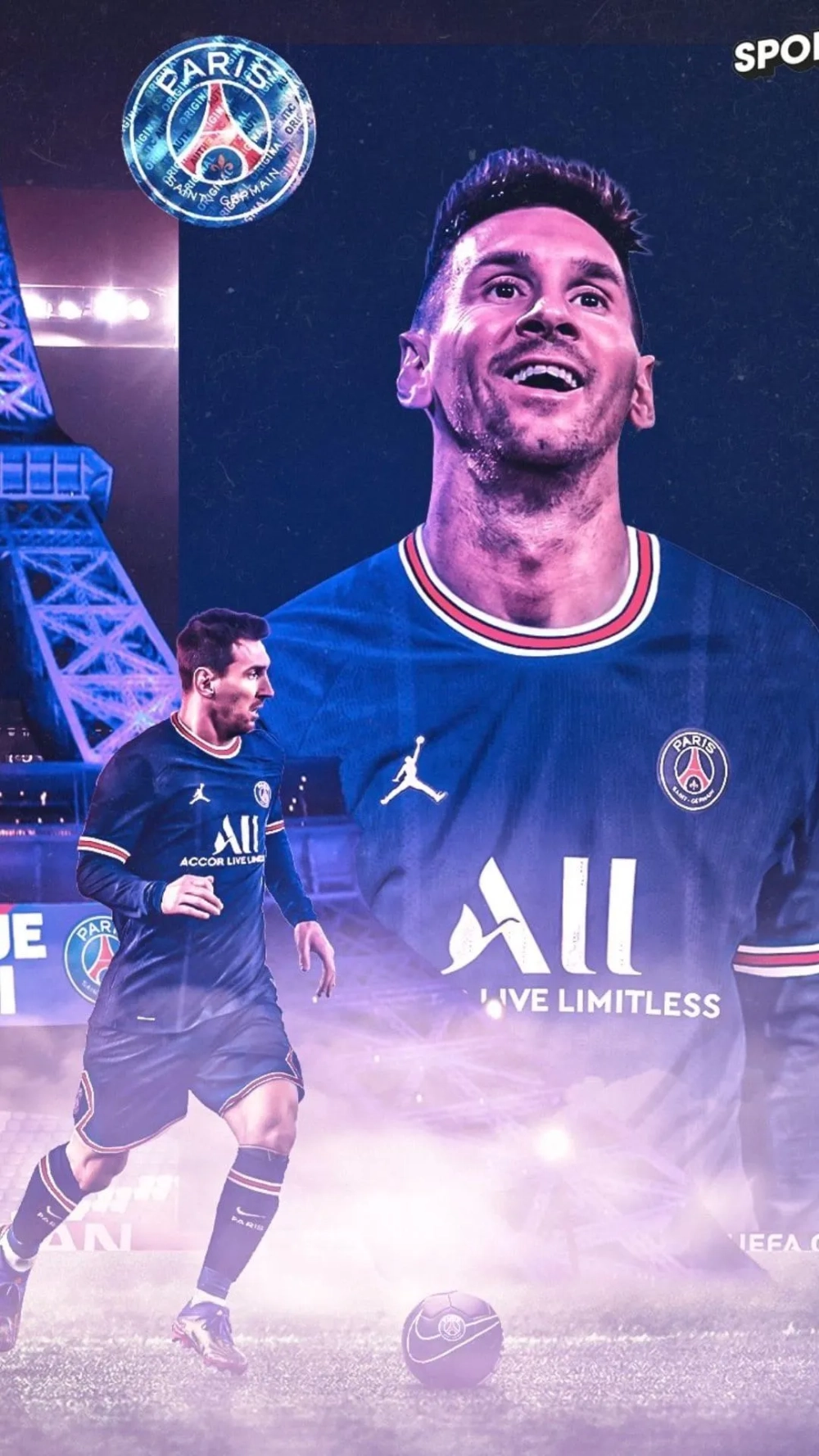 Tải ngay hình nền Messi 4K PSG, siêu nét, cực đỉnh