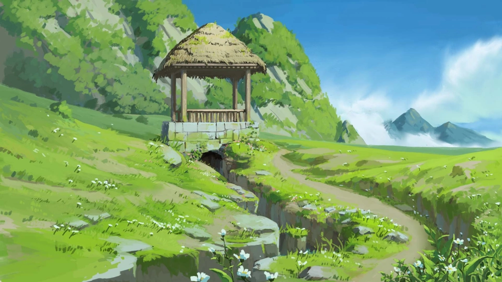 Bộ sưu tập hình nền phong cảnh anime đẹp mê hồn
