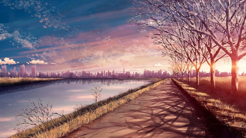 Chiêm ngưỡng hình nền phong cảnh anime 4k siêu sắc nét