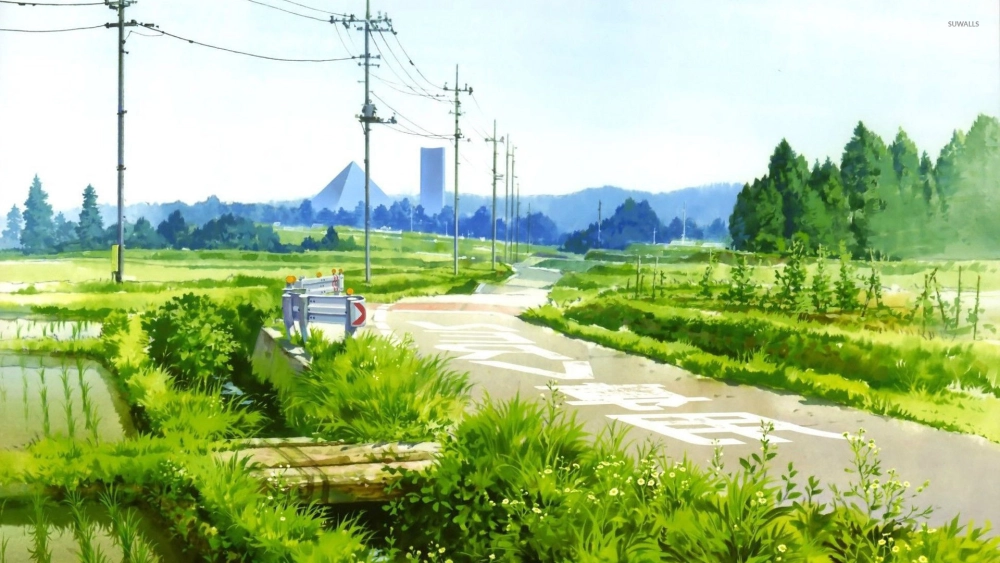 Không thể bỏ lỡ hình nền phong cảnh nhật bản anime huyền bí