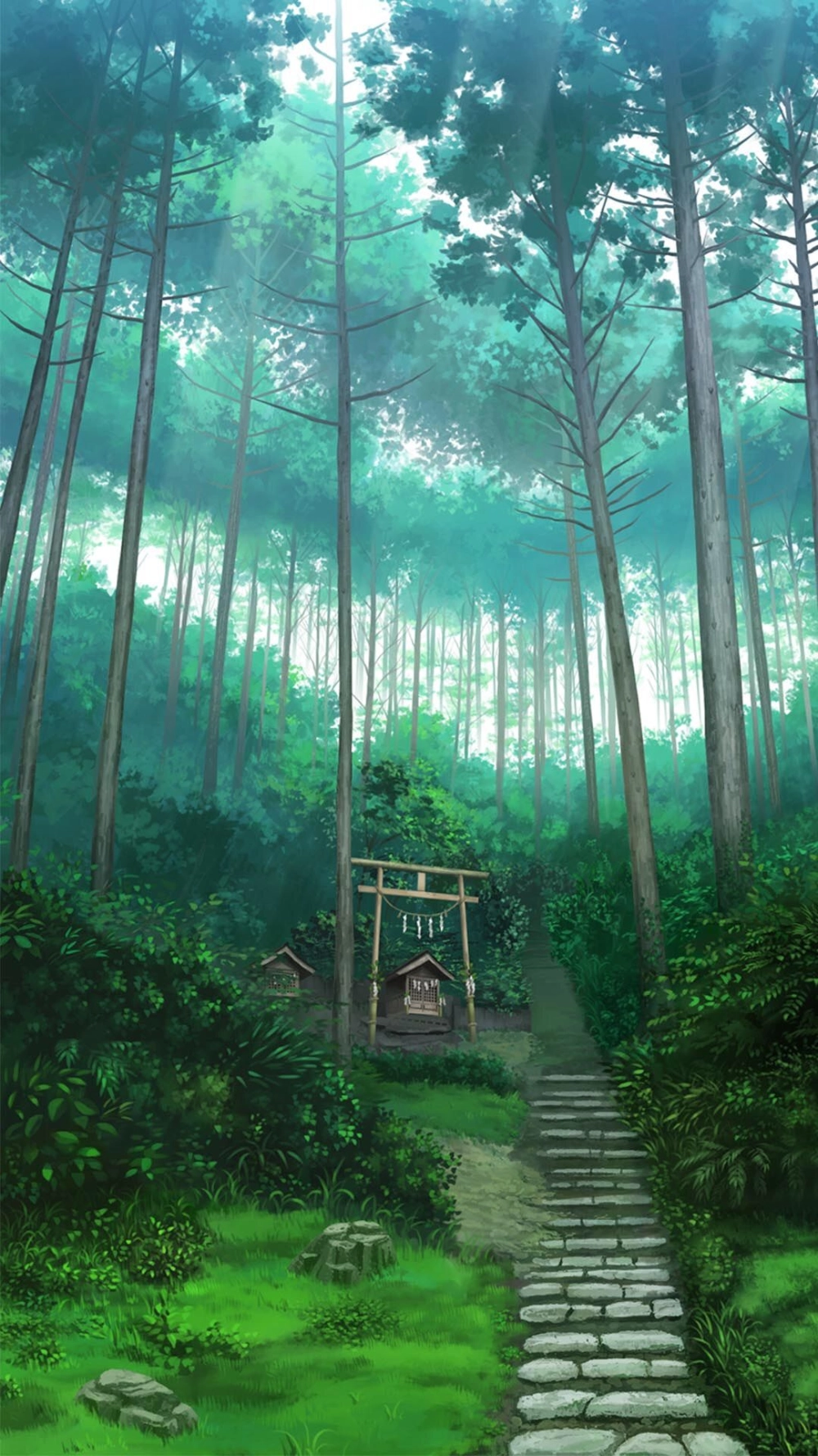 Tuyển tập hình nền điện thoại phong cảnh anime chất lượng 4K