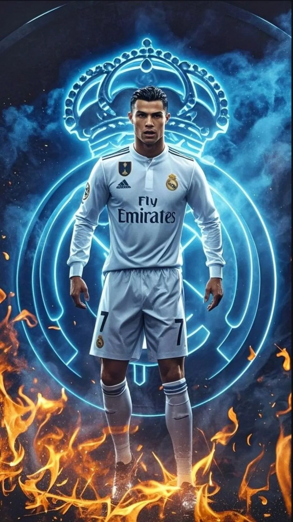 Fan cuồng CR7 không thể thiếu ảnh CR7 cute