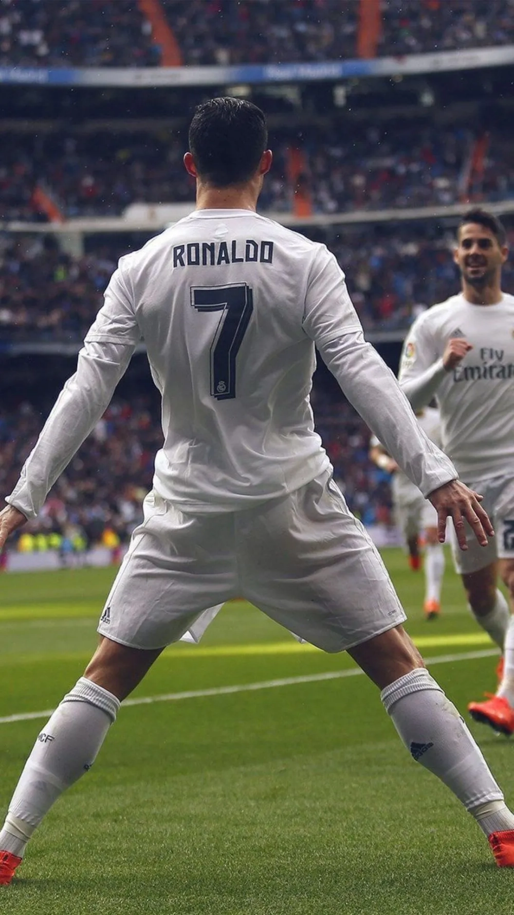 Cập nhật hình nền Ronaldo ăn mừng khoảnh khắc đỉnh cao