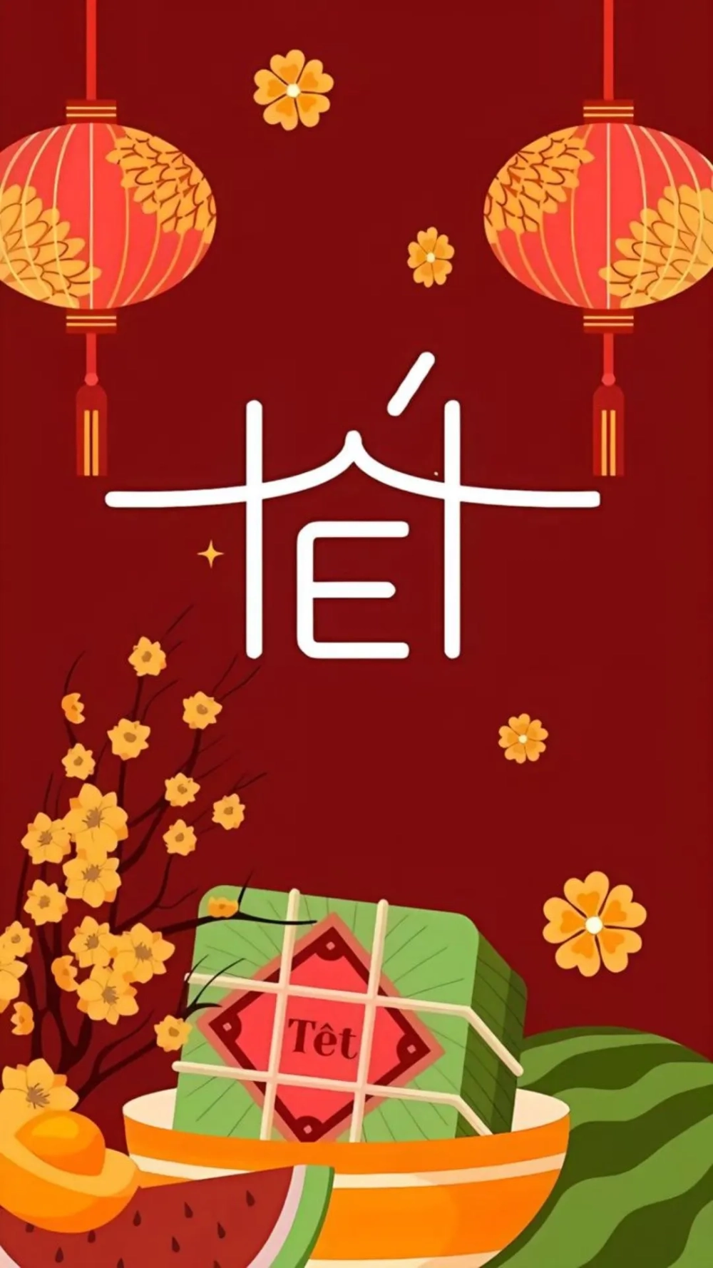 Trọn bộ hình nền tết nguyên đán đẹp, ý nghĩa cho năm mới