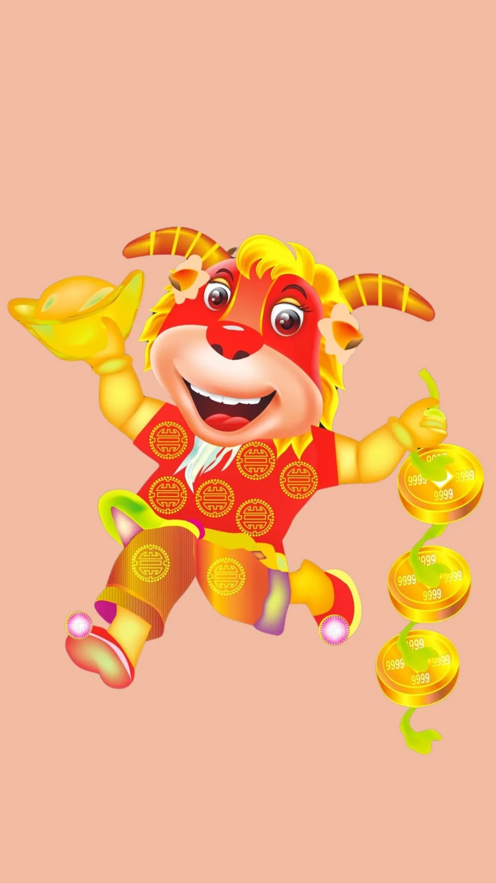 Nét đẹp dân gian trong hình nền tết ất mùi ấn tượng