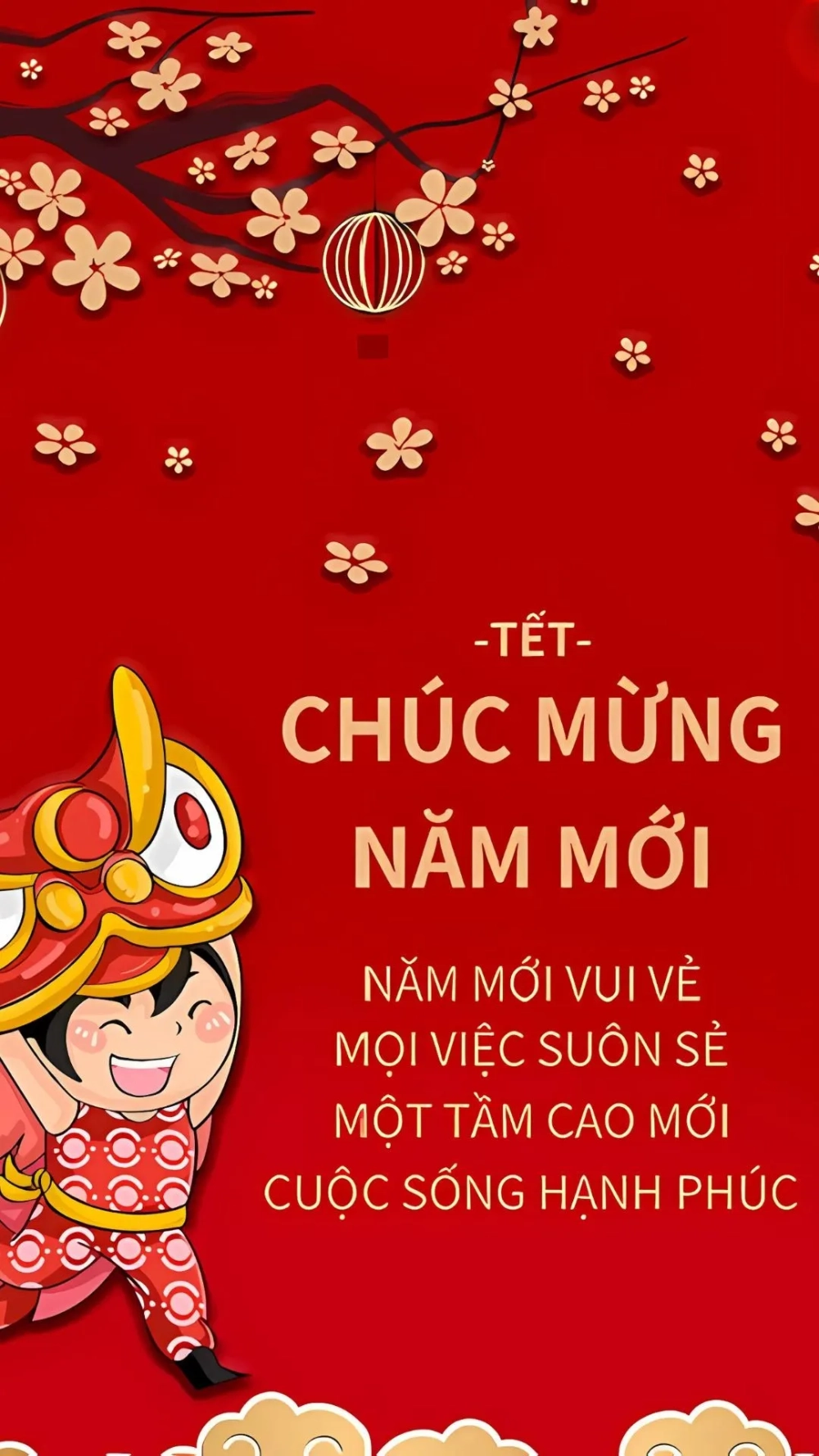 Gửi lời chúc năm mới với hình nền chúc tết ý nghĩa