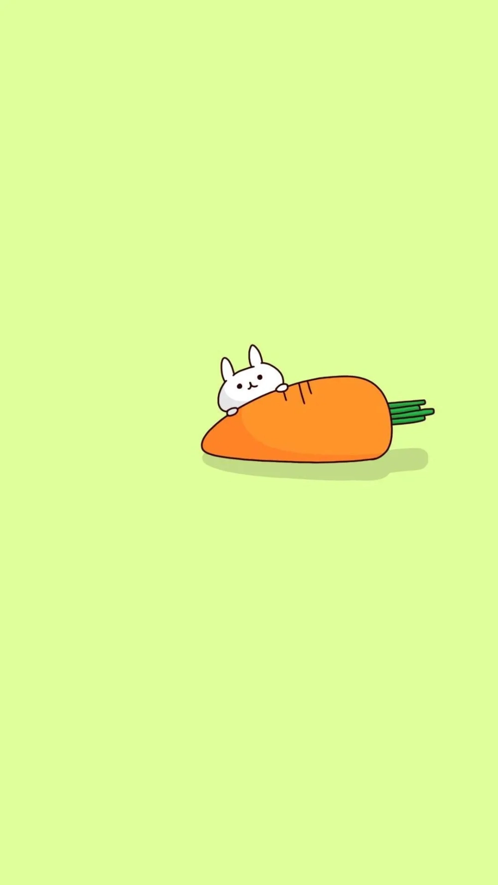 Đừng bỏ lỡ hình nền thỏ ôm cà rốt cực đáng yêu