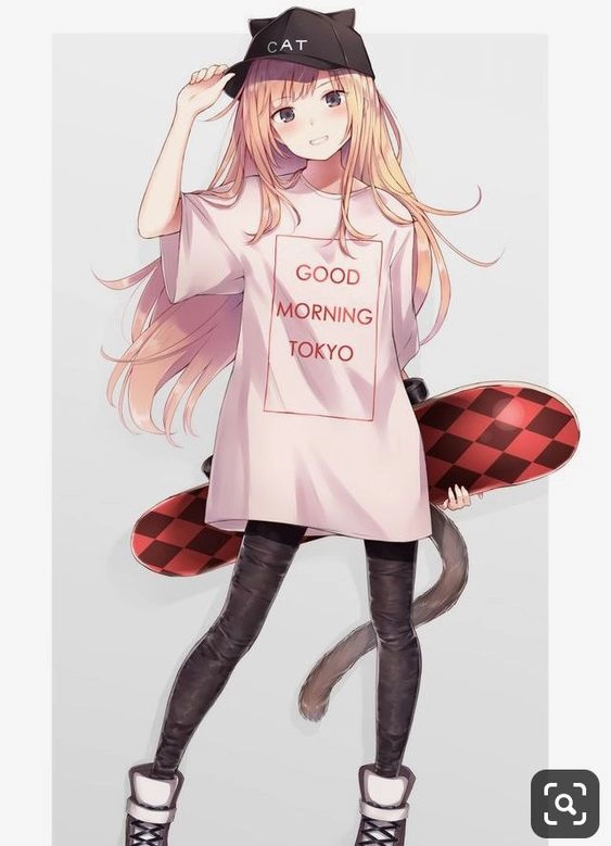 Hướng dẫn từng bước vẽ tranh anime cute đơn giản