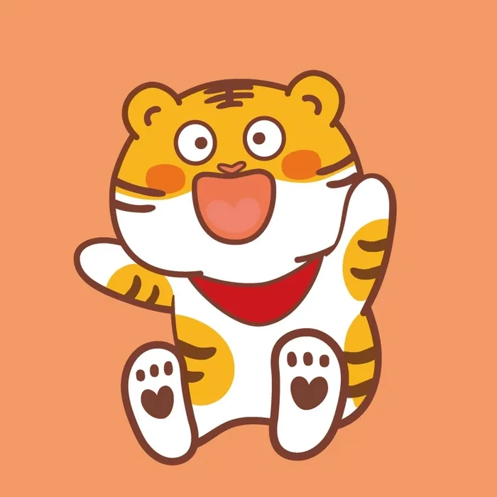 Ngắm nhìn hổ con dễ thương chibi dễ mến