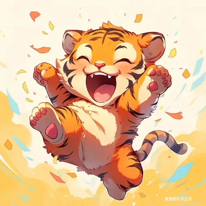Xem ngay bộ ảnh hổ chibi cute dễ mến nhất