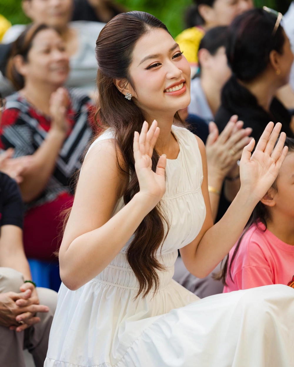 Hoa Hậu Đoàn Thiên Ân Quê Ở Đâu cô sinh ra và lớn lên tại Long An