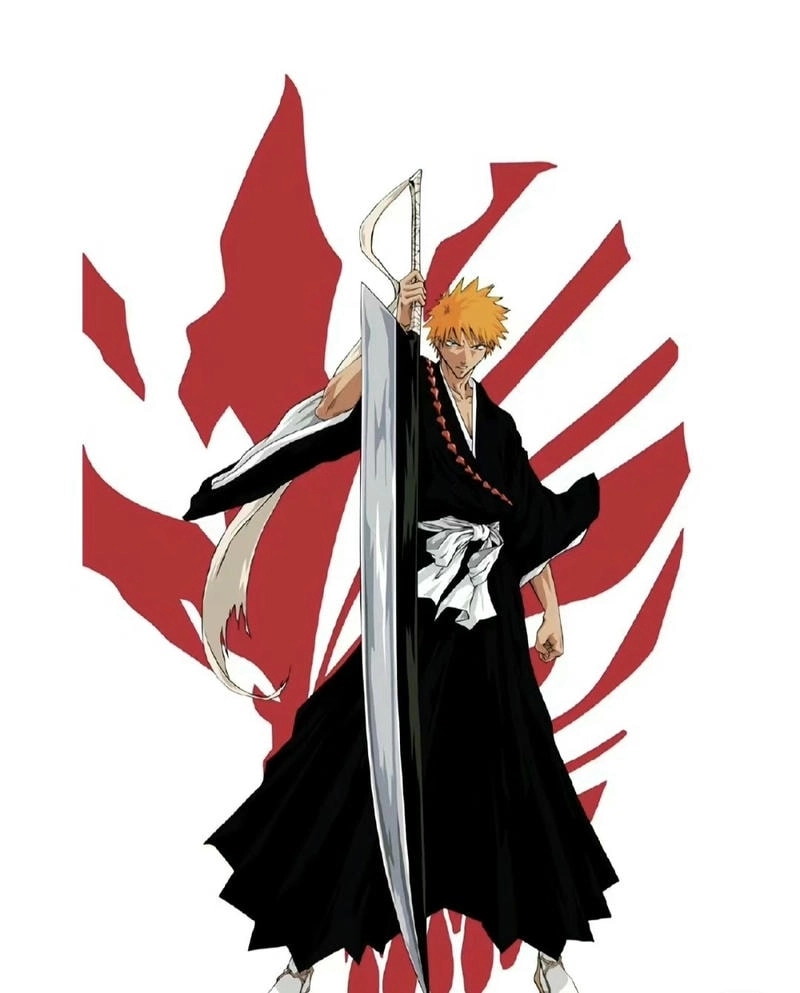 Kurosaki Ichigo height 1m81, vóc dáng cao lớn, mạnh mẽ