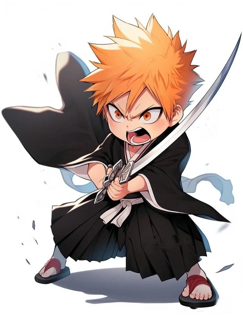 Chibi Ichigo dễ thương nhưng vẫn toát lên khí chất chiến binh