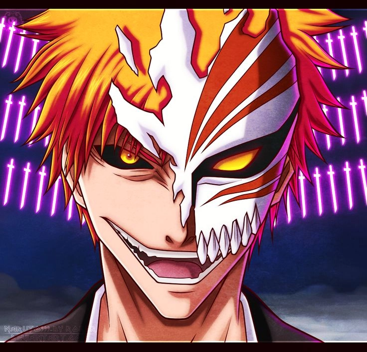 Ichigo Bankai Hollow kết hợp hai sức mạnh tạo nên trạng thái chiến đấu tối thượng