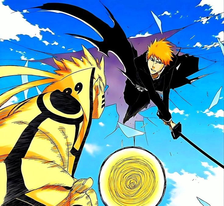 Ichigo Naruto cuộc đối đầu kịch tính giữa hai thế giới khác biệt