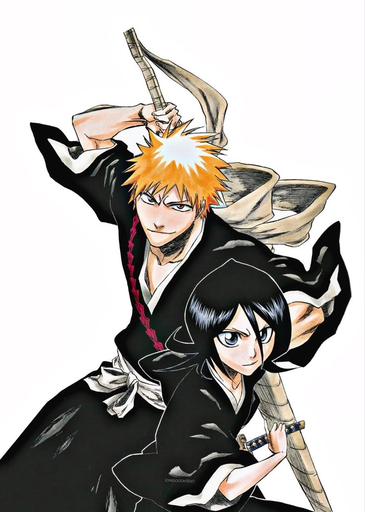Rukia and Ichigo tình bạn bền chặt giữa hai Thần Chết dũng cảm