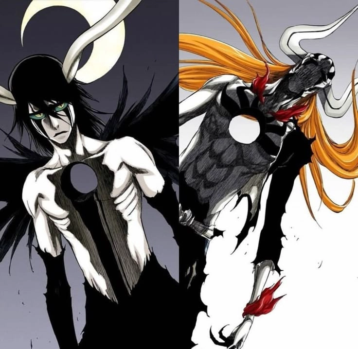 Ulquiorra x Ichigo màn đối đầu căng thẳng giữa ánh sáng và bóng tối