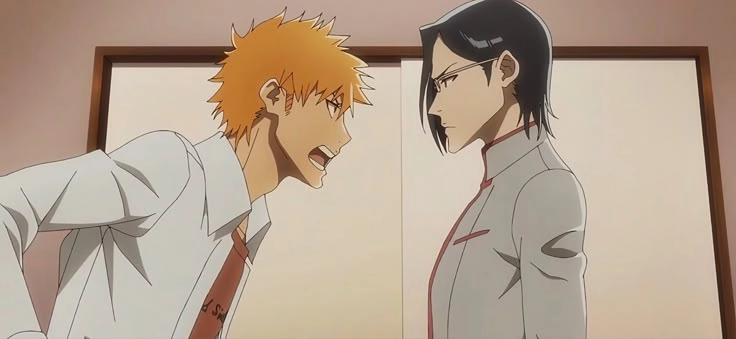 Ichigo x Uryu tình bạn đối địch giữa Thần Chết và Quincy