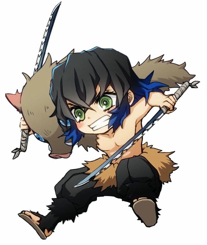 Tải ngay bộ hình inosuke chibi dễ thương cực chất