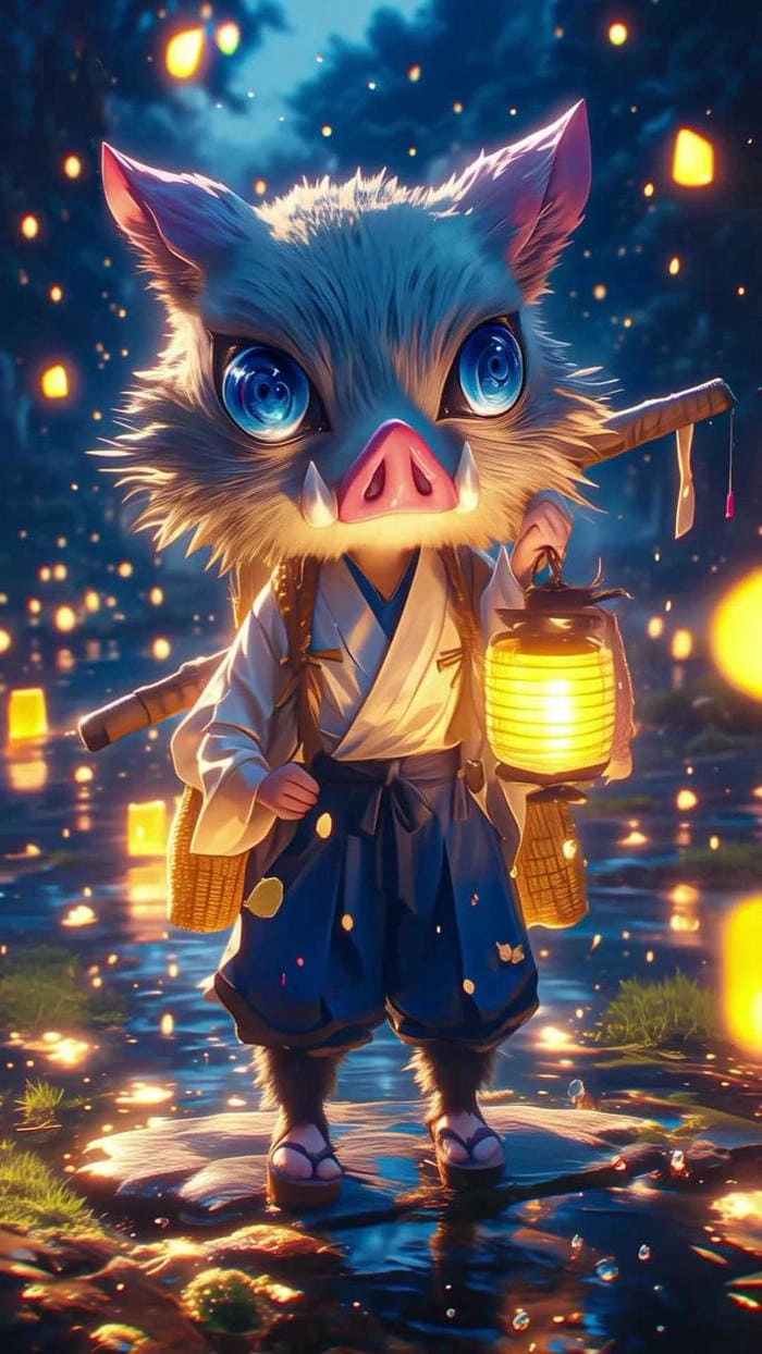 Chiêm ngưỡng inosuke chibi official art được yêu thích nhất