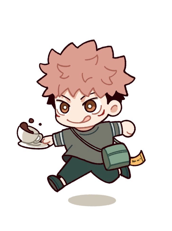 Yuji Itadori chibi nhỏ nhắn nhưng đầy sức mạnh