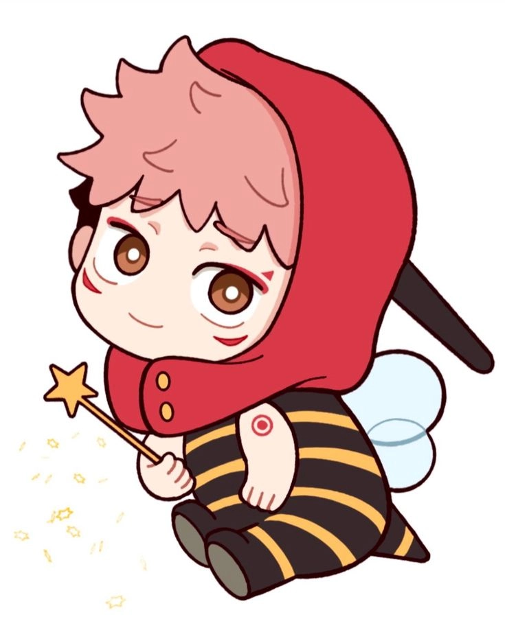 Chibi Itadori hình ảnh nhí nhảnh và vô cùng dễ mến