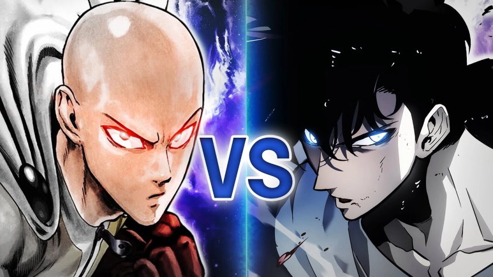 Saitama vs Sung Jin Woo trận chiến giả tưởng giữa hai kẻ bất bại