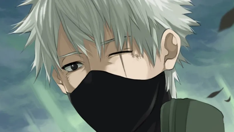 Hình nền Kakashi ngầu phong cách mạnh mẽ đầy cuốn hút