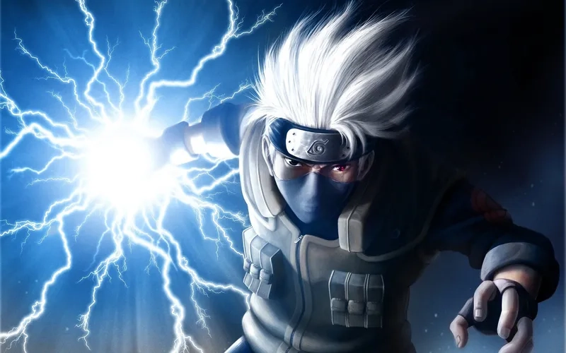 Ảnh Kakashi ngầu dáng vẻ trầm tư của một chiến binh vĩ đại