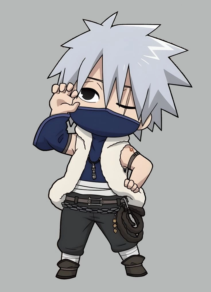 Chibi Kakashi phiên bản đáng yêu của thầy giáo lạnh lùng