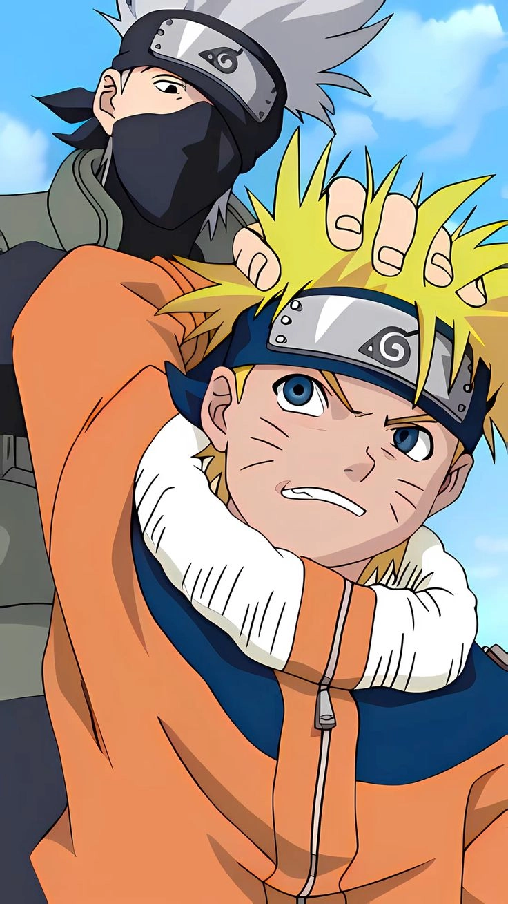 Kakashi Naruto Uzumaki người thầy dìu dắt đệ tử tài năng