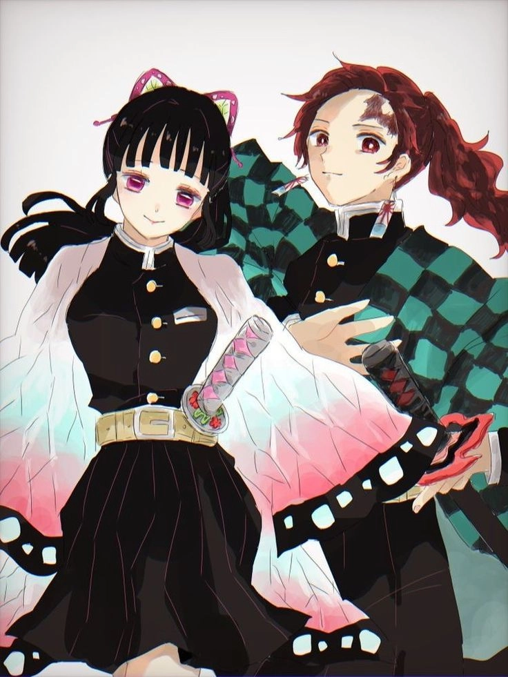 Tanjiro x Kanao wallpaper hình nền đẹp cho fan hâm mộ cặp đôi này