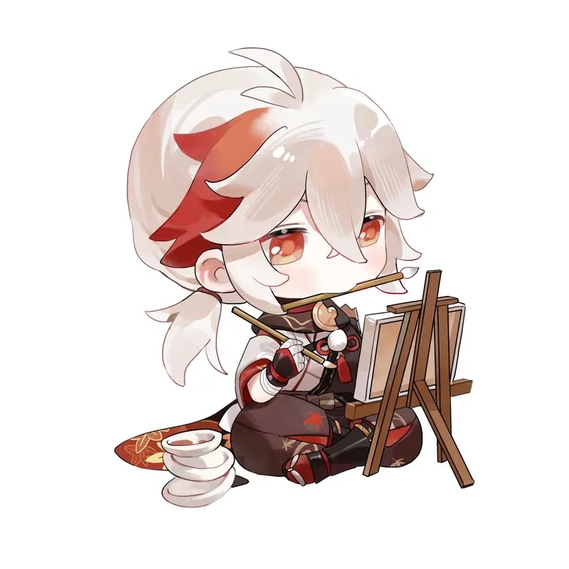 Fanart dễ thương về cặp đôi xiao x kazuha