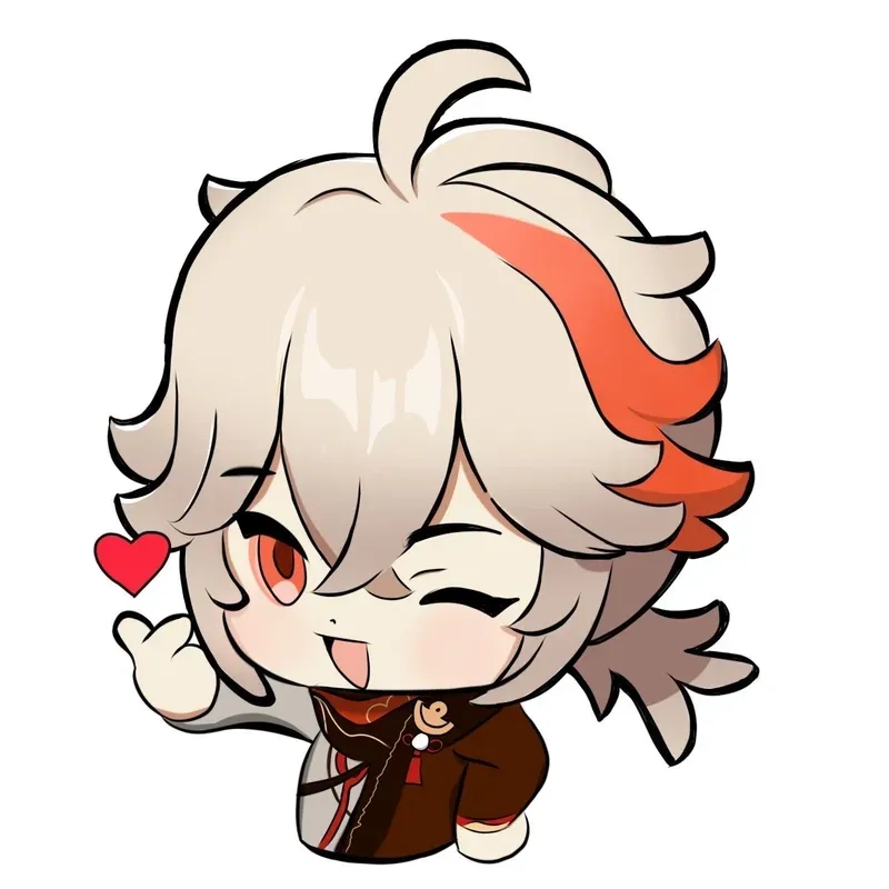 Bộ sưu tập đầy đủ các ảnh kazuha chibi