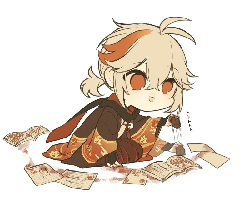 Chiêm ngưỡng hình ảnh kaedehara kazuha chibi mới nhất