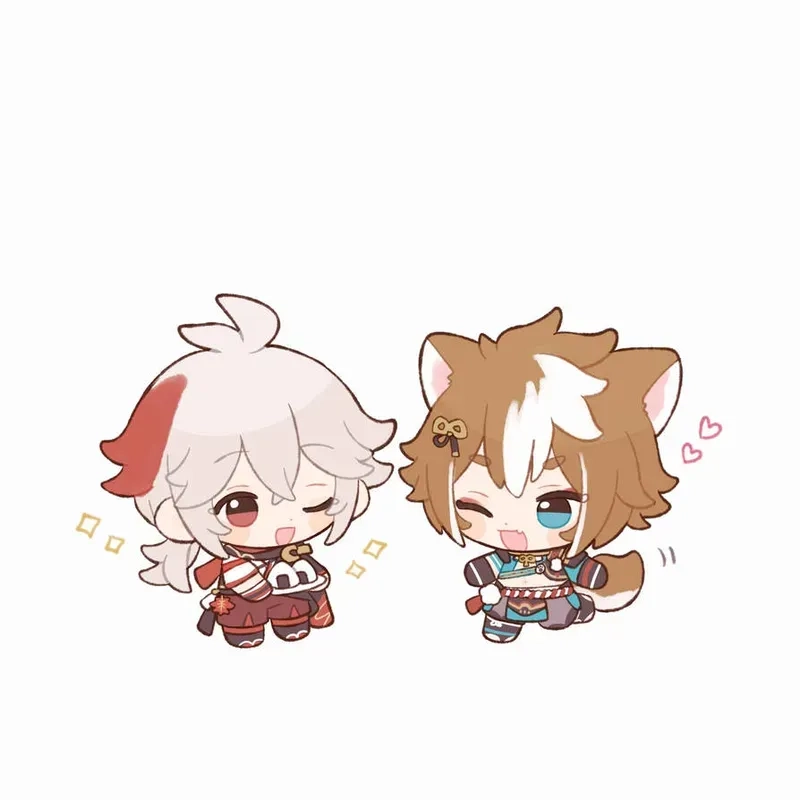 Lưu ngay hình ảnh siêu đáng yêu kazuha chibi cute
