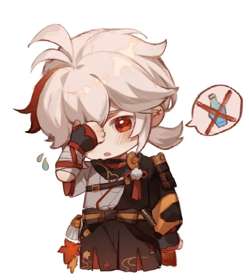 Ngắm nhìn tác phẩm nghệ thuật kazuha chibi drawing