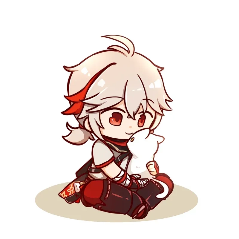 Chia sẻ ảnh động dễ thương kazuha chibi gif