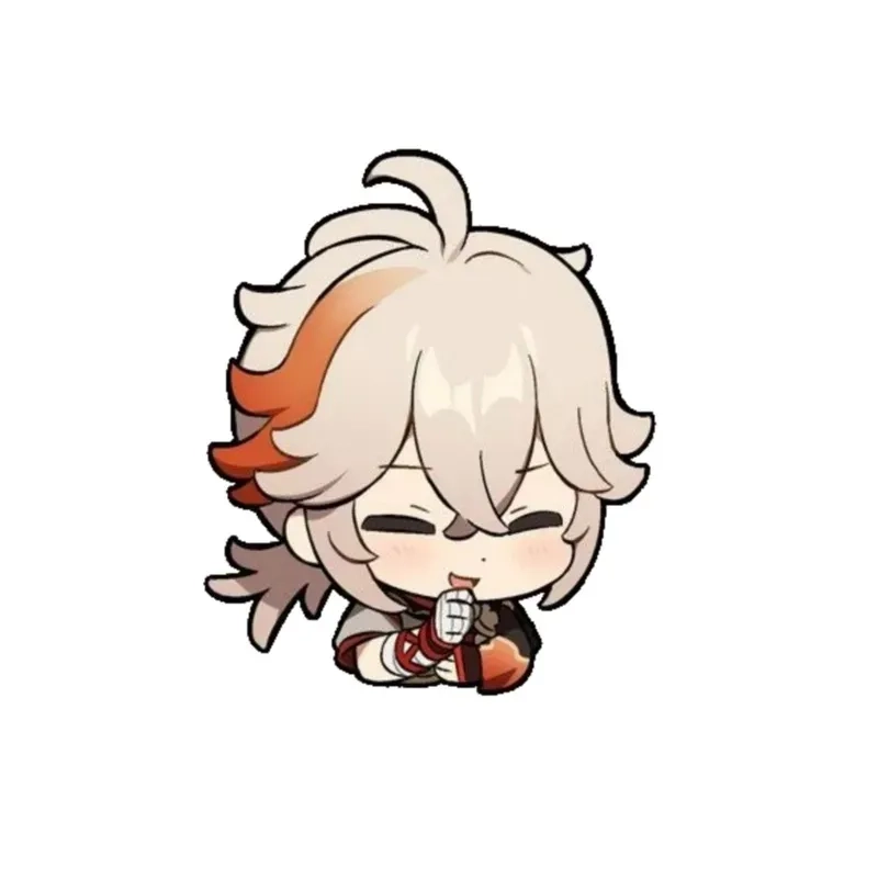 Hình minh họa kết hợp thú vị kazuha conan chibi