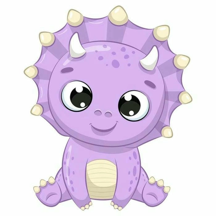 Ngắm khủng long chibi dễ thương nào