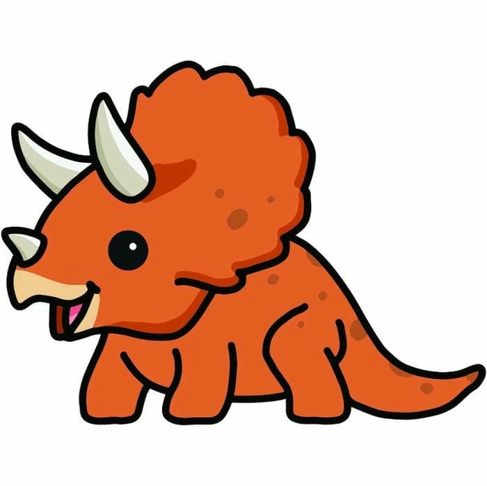 Tải ngay ảnh khủng long chibi cực xinh