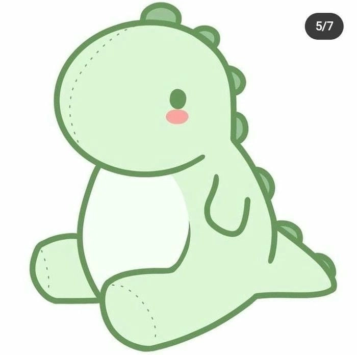 Ngắm khủng long cute chibi cực cưng