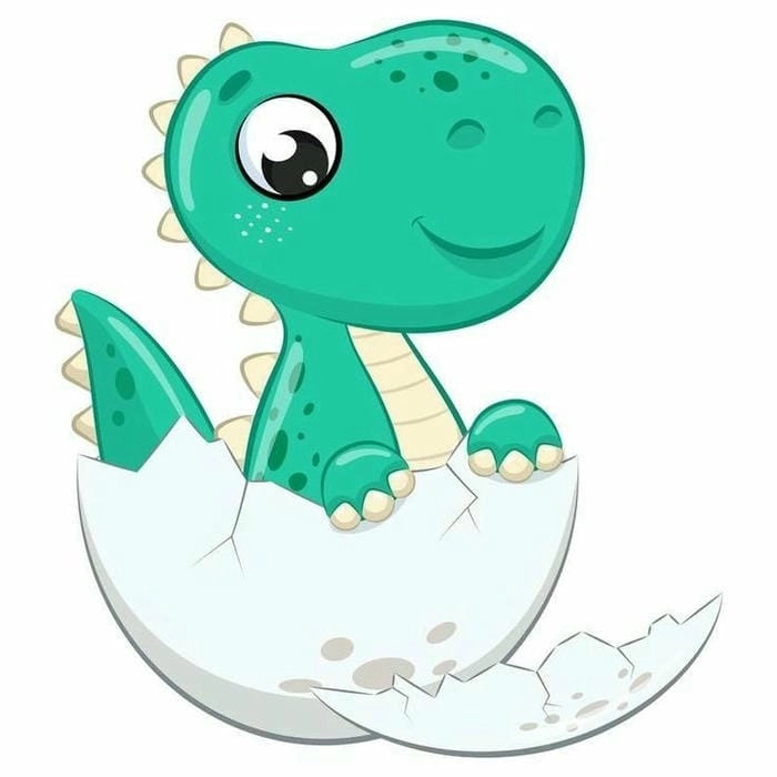 Tuyển chọn hình khủng long chibi đẹp nhất