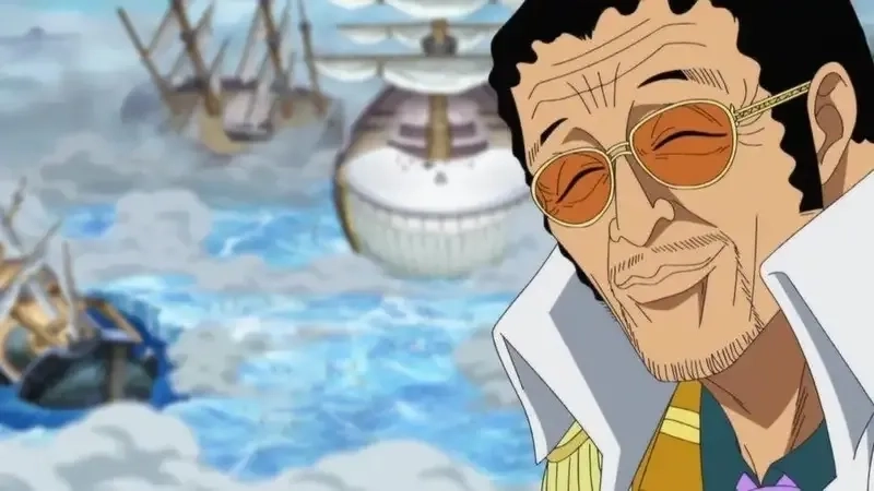 Admiral Kizaru là vị tướng đỉnh cao với khả năng ánh sáng vô cùng mạnh mẽ