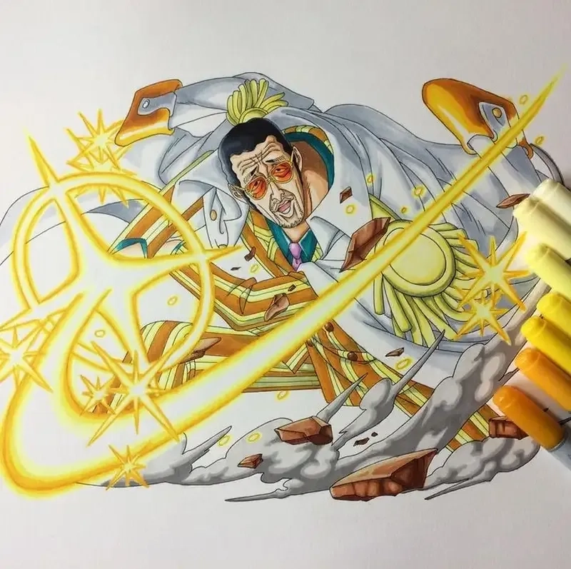 Borsalino Kizaru tên thật của vị admiral nổi tiếng trong One Piece