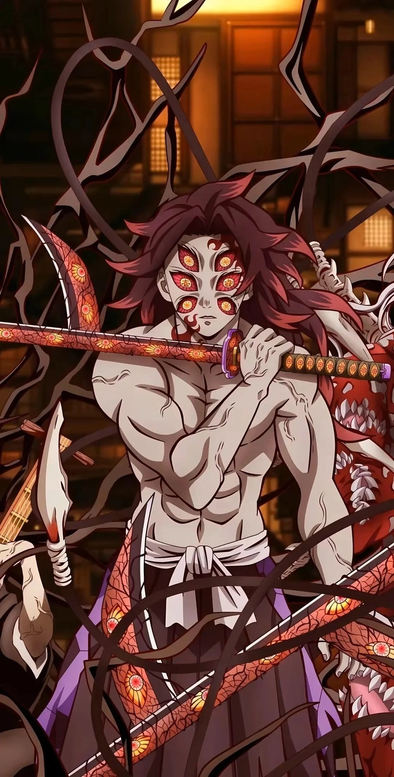 Kokushibo demon slayer ác quỷ mang linh hồn samurai