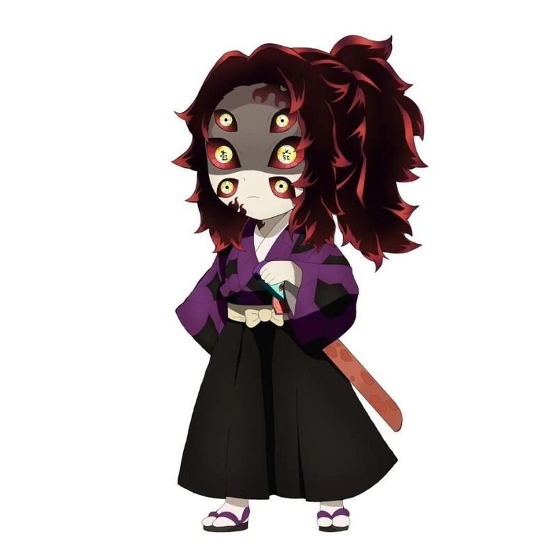 Demon slayer kokushibo chibi một góc nhìn khác về ác quỷ