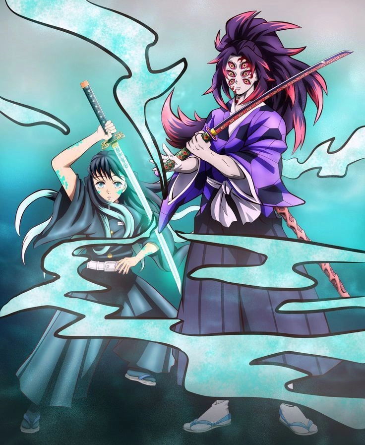 Kokushibo vs Muichiro trận chiến giữa Thượng Huyền Nhất và Hà Trụ