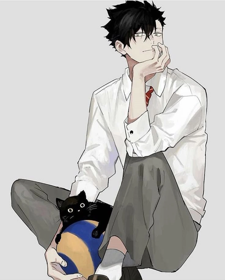 Cat Kuroo biểu tượng hoàn hảo của linh vật đội Nekoma